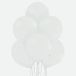 Bílé balónky - 10 kusů
