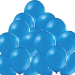 Modré balónky 50 ks