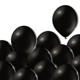 Černé balónky 100 kusů