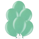 Balónek zelený metalický 063 - 10 ks