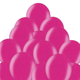 Balónek růžový metalický 064 - 30 ks