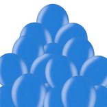 Balónek modrý metalický 065 - 30 ks
