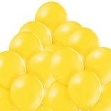 Tmavě žluté balónky 50 kusů