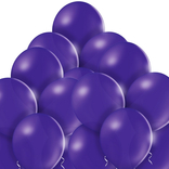 Fialové balónky 50 kusů