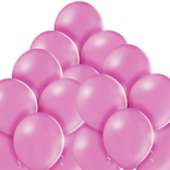 Růžové balónky cyklamen 50 kusů