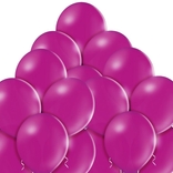Balónky fuchsie 50 kusů
