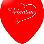 Valentýn balónek 5 ks