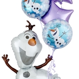 Frozen Olaf foliový balónek 58cm x 104cm