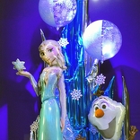 Frozen Olaf foliový balónek 58cm x 104cm