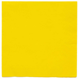Ubrousky žluté 20 ks 33 cm x 33 cm