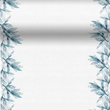 Šerpa na stůl Blue Leaves Dunicel® 0,4 m x 4,8 m 