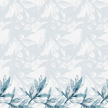 Ubrus Blue Leaves Dunicel® 138 cm x 220 cm 