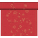 Šerpa na stůl STAR SHINE RED 0,4 cm x 4,8 cm