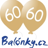 Narozeninové balónky 60 zlatý