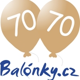 Narozeninové balónky 70 zlaté