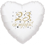 23. narozeniny balónek srdce