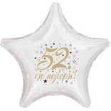 52. narozeniny balónek hvězda 