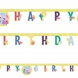Prasátko Peppa narozeniny nápis