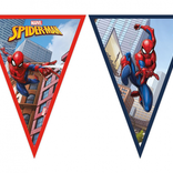 Spiderman papírová vlajka 2,3 m 9 ks