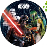 Star Wars talířky papírové 8 ks 23 cm