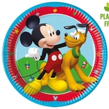 Mickey Mouse talíře papírové 8 ks 20 cm