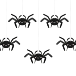 Pavouci závěsné dekorace 5 ks 27 cm x 17 cm