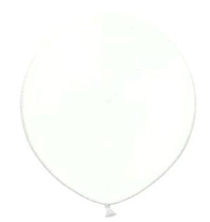 Balónek velký B250 002 White 