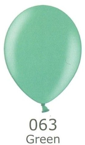 Balónek zelený metalický 063 