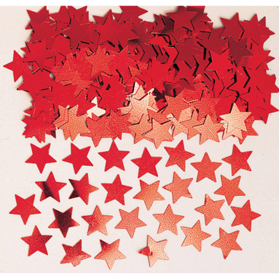 Konfety hvězdy Red 14g
