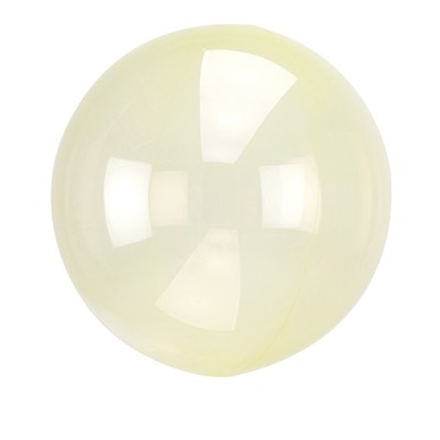 Průhledný balón žlutý 45 cm