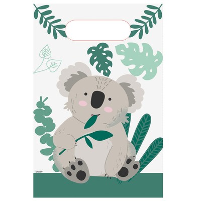 Koala papírová taška 8 ks 16 cm x 24 cm