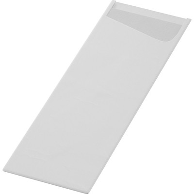 Kapsa na příbor bílá Dunisoft® 60 ks 7 cm x 23 cm