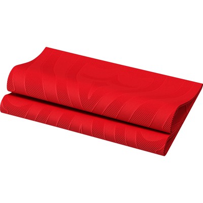 Ubrousky červené Duni Elegance® Lily Bio 40 cm x 40 cm 