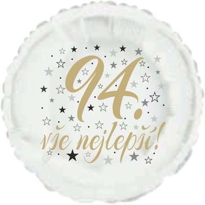 94. narozeniny balónek kruh