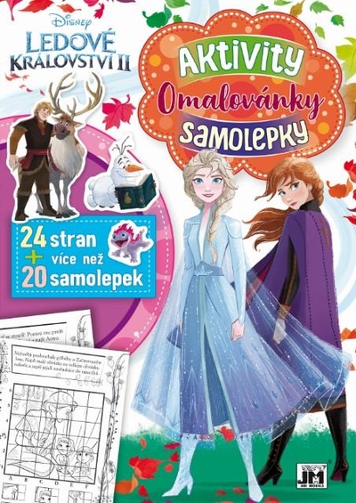 Omalovánky A4 Ledové království 2