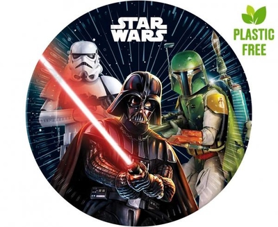 Star Wars talířky papírové 8 ks 23 cm