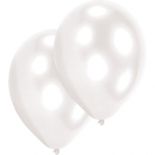 Balónky svítící bílé 5ks LED