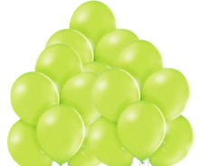 Světlezelené balónky 50 kusů