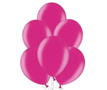 Balónek růžový metalický 064 - 10 ks