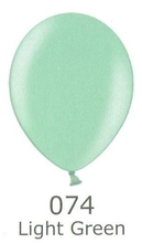 Balónky metalické - 074 LIGHT GREEN