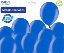 Balónky metalické - 079 ROYAL BLUE - 50 ks