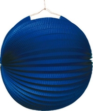 Lampion modrý 25 cm