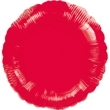Balónek kruh Red Metallic 42cm