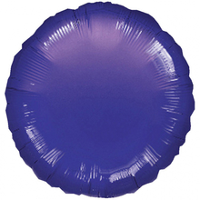 Balónek kruh Purple Metallic 42cm 