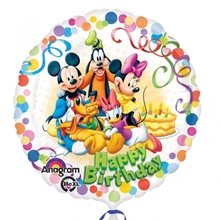 Mickey a přátelé fóliový balónek 45cm