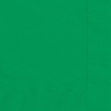 Ubrousky zelené 20 ks 33 cm x 33 cm 2-vrstvé