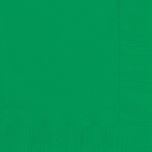 Ubrousky zelené 20 ks 33 cm x 33 cm 2-vrstvé
