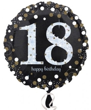 Balónek foliový 18. narozeniny 43 cm
