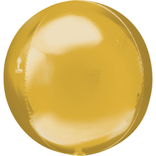 Foliový balónek zlatá koule velká 53 cm x 53 cm