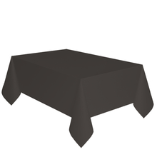 Ubrus černý dva v jednom - papír + PVC 137 cm x 274 cm